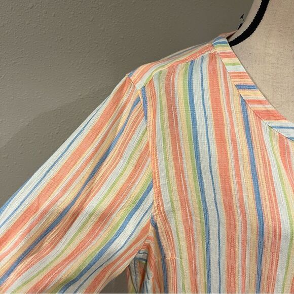 Tommy Hilfiger striped button Down dress - Picture 8 of 16